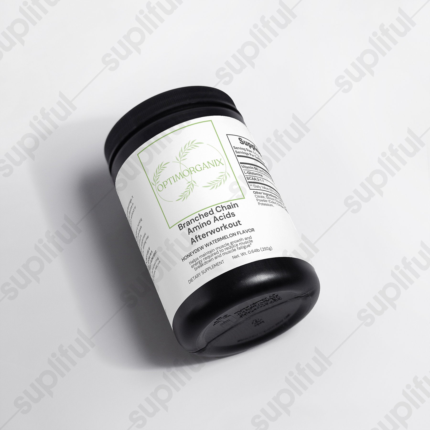 BCAA Post Workout Powder (Honeydew/Watermelon) - Optim Organix