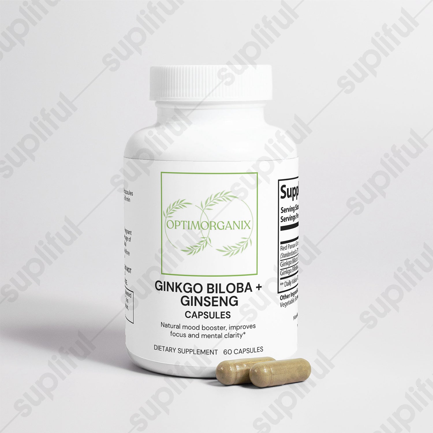 Ginkgo Biloba + Ginseng - Optim Organix