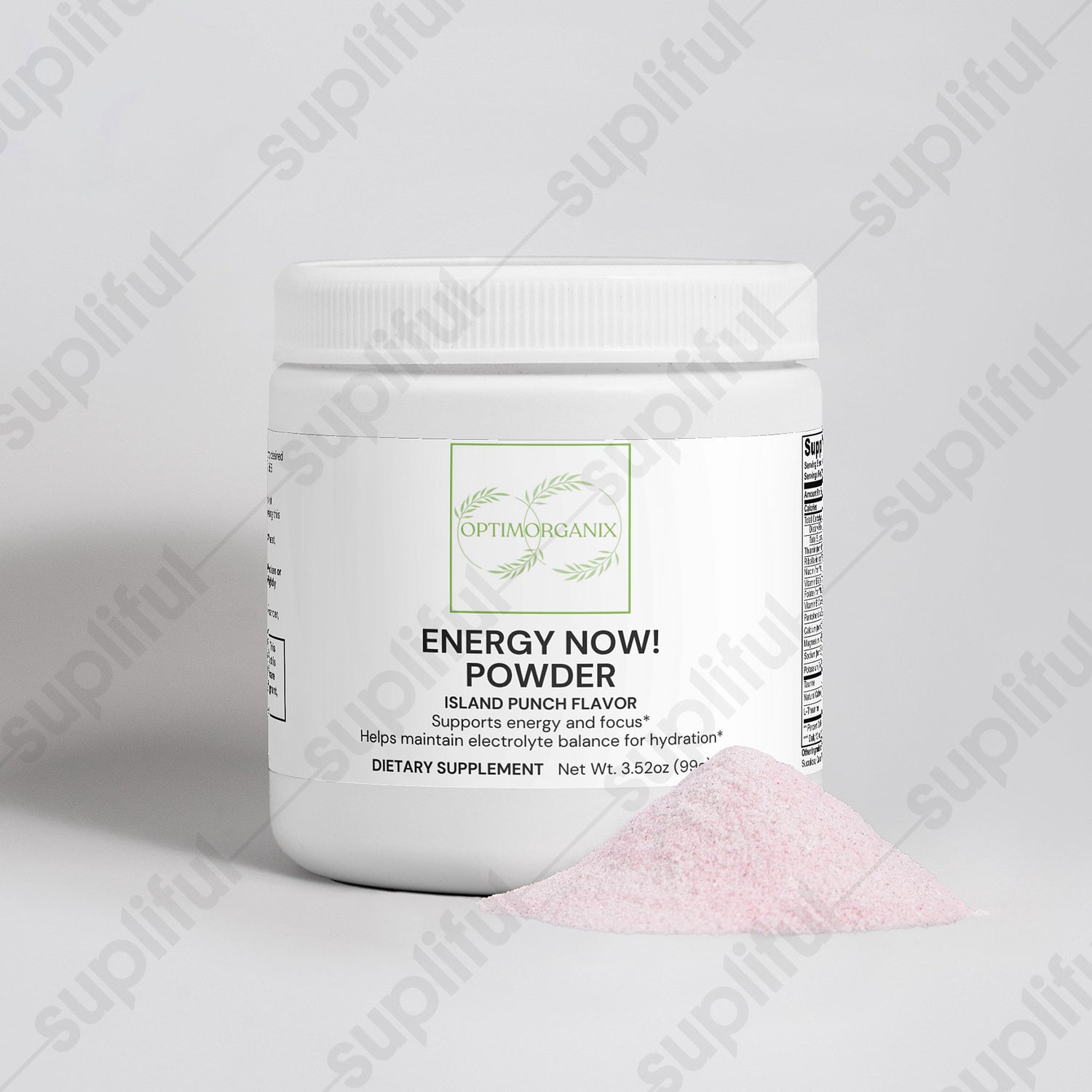 Energy Powder (Fruit Punch) - Optim Organix