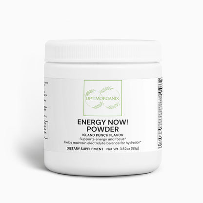 Energy Powder (Fruit Punch) - Optim Organix